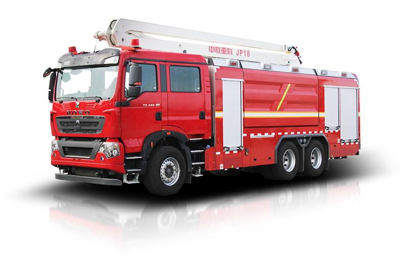ZLF5340JXFJP18型抬高喷射消防车_产品型号_产品段位_小类_应急装备_产品中心_ABG欧博