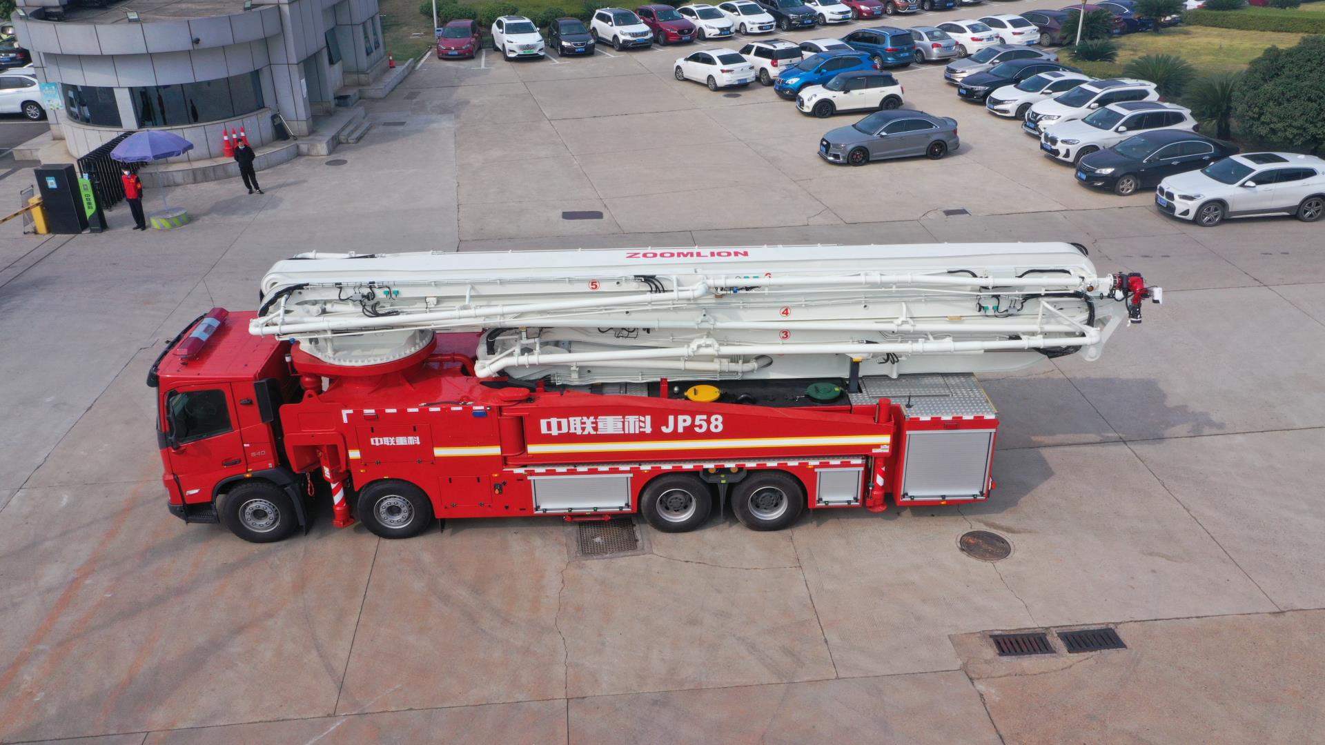 ZLF5430JXFJP58型大跨距抬高喷射消防车_产品型号_产品段位_小类_应急装备_产品中心_ABG欧博