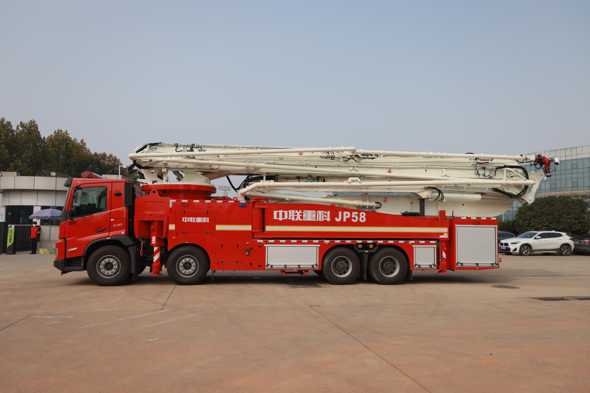 ZLF5430JXFJP58型大跨距抬高喷射消防车_产品型号_产品段位_小类_应急装备_产品中心_ABG欧博