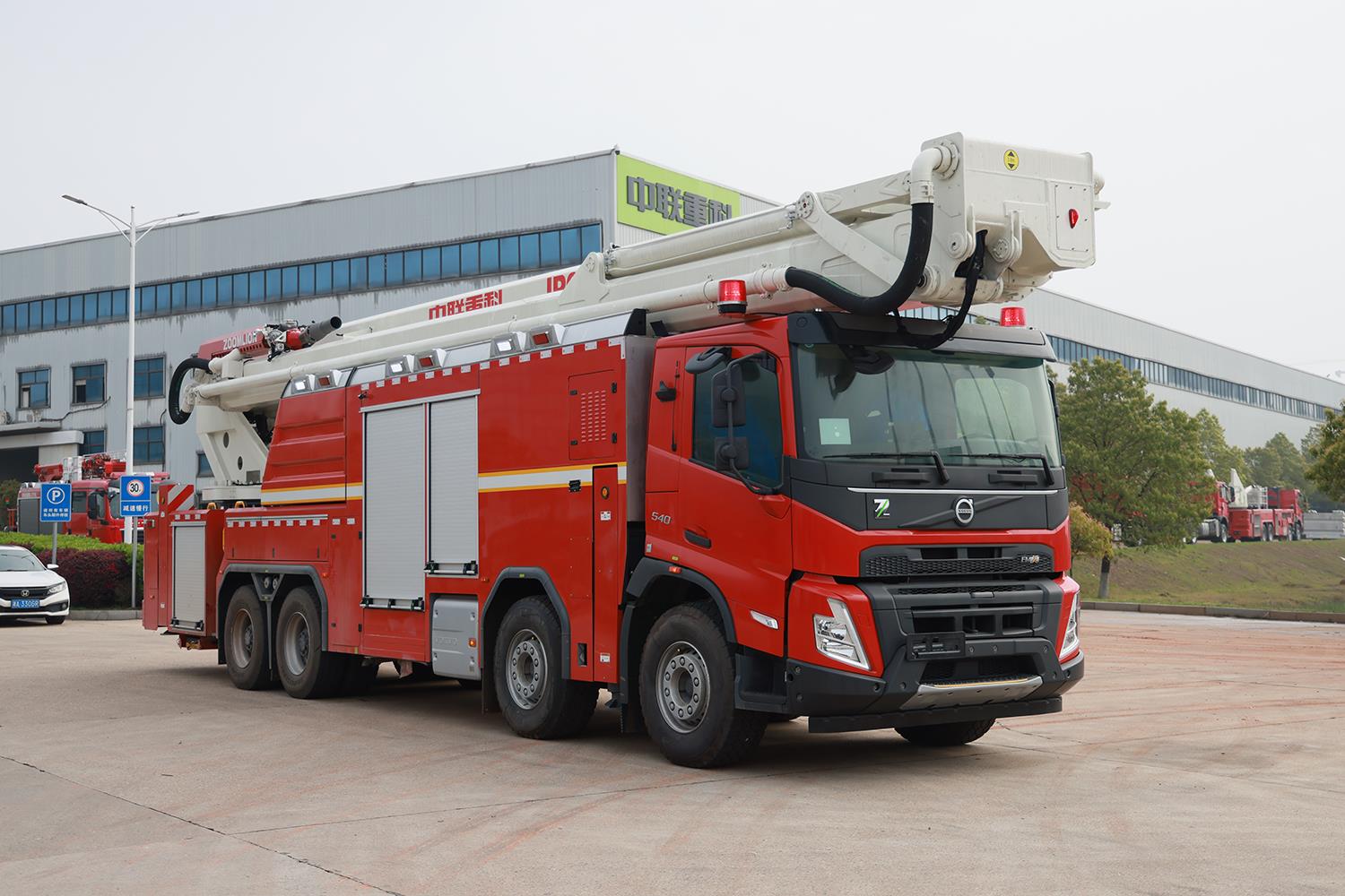 ZLF5430JXFJP65型抬高喷射消防车_产品型号_产品段位_小类_应急装备_产品中心_ABG欧博