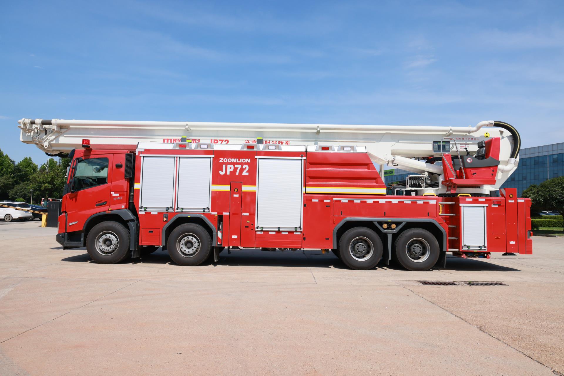 ZLF5430JXFJP72抬高喷射消防车_产品型号_产品段位_小类_应急装备_产品中心_ABG欧博