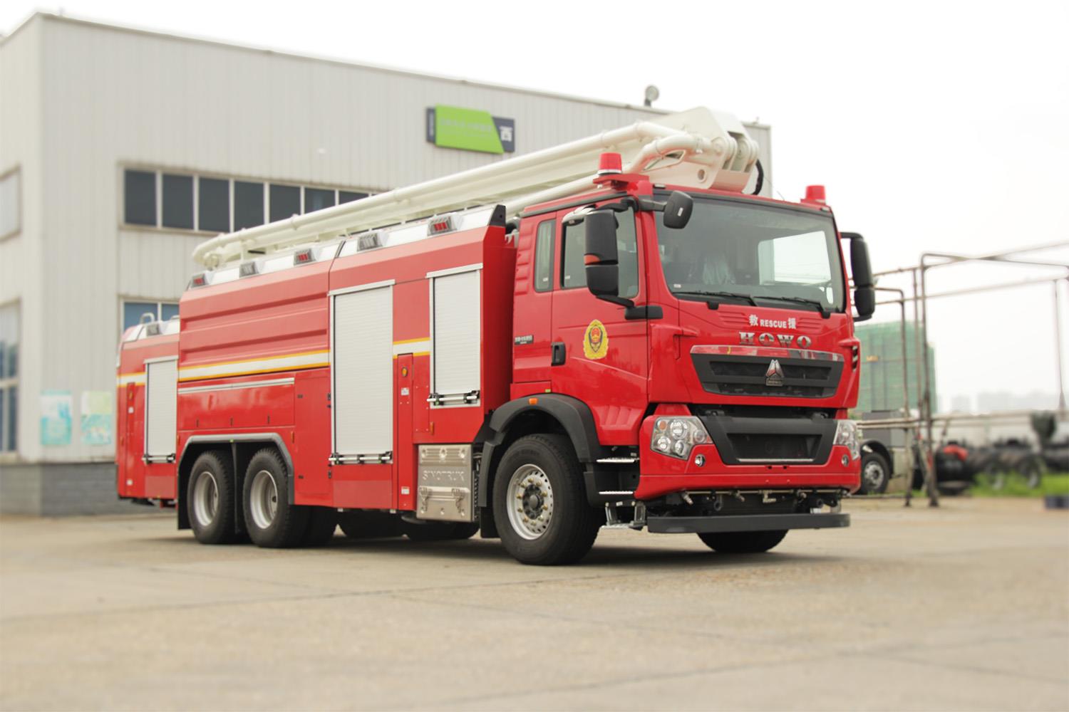 ZLF5341JXFJP25型抬高喷射消防车_产品型号_产品段位_小类_应急装备_产品中心_ABG欧博