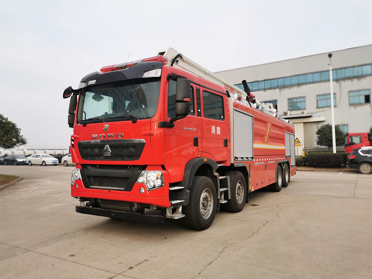ZLF5430JXFJP25型抬高喷射消防车_产品型号_产品段位_小类_应急装备_产品中心_ABG欧博