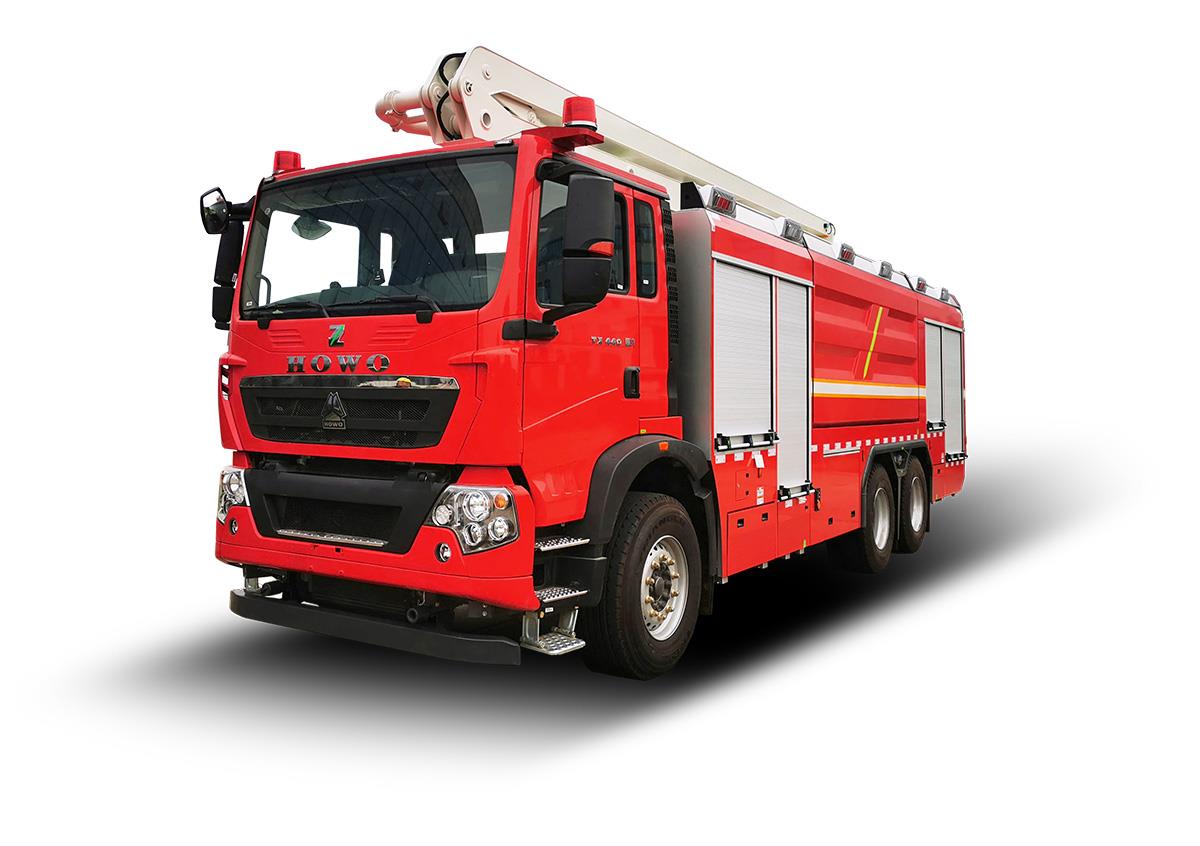 ZLF5341JXFJP18抬高喷射消防车_产品型号_产品段位_小类_应急装备_产品中心_ABG欧博