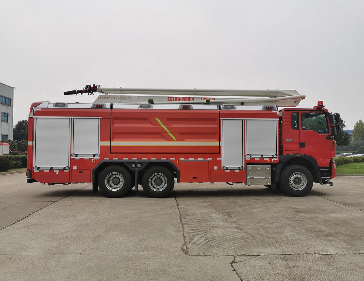 ZLF5341JXFJP18抬高喷射消防车_产品型号_产品段位_小类_应急装备_产品中心_ABG欧博