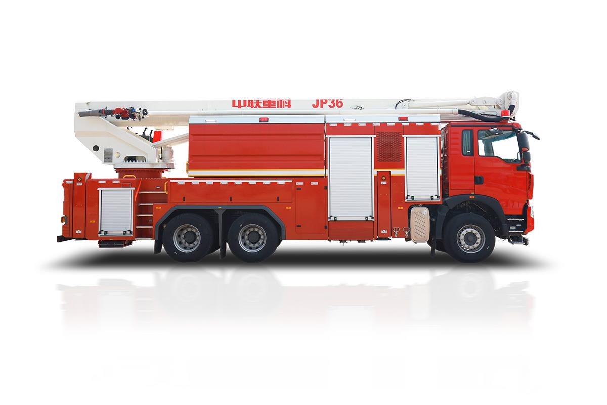 ZLF5340JXFJP36抬高喷射消防车_产品型号_产品段位_小类_应急装备_产品中心_ABG欧博