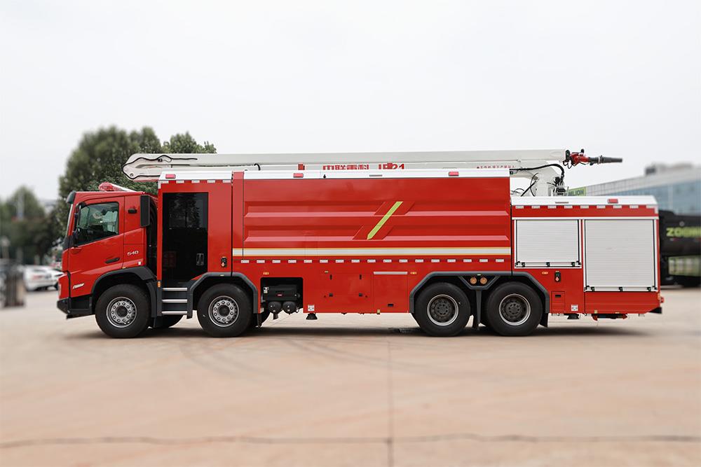 ZLF5430JXFJP21型抬高喷射消防车_产品型号_产品段位_小类_应急装备_产品中心_ABG欧博