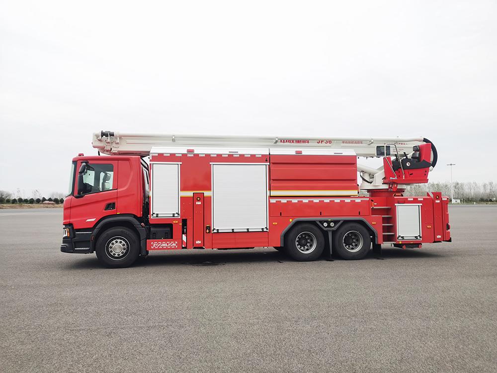 ZLF5341JXFJP36型抬高喷射消防车_产品型号_产品段位_小类_应急装备_产品中心_ABG欧博