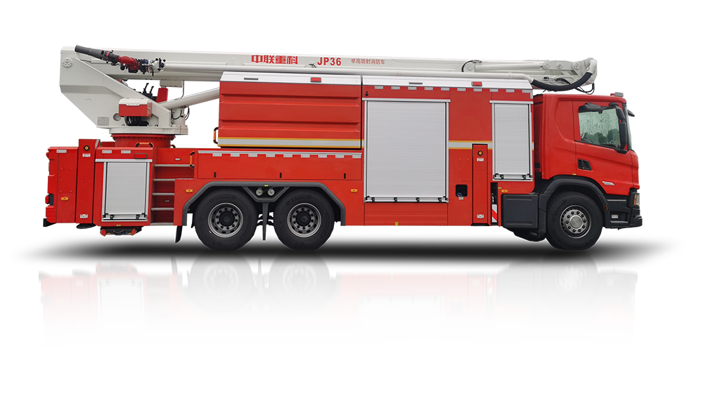 ZLF5341JXFJP36型抬高喷射消防车_产品型号_产品段位_小类_应急装备_产品中心_ABG欧博
