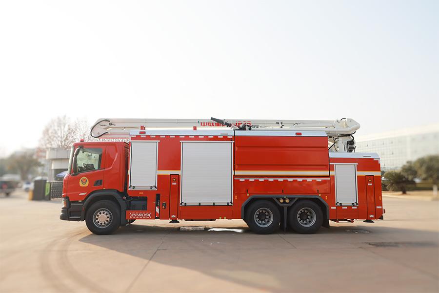 ZLF5343JXFJP25型抬高喷射消防车_产品型号_产品段位_小类_应急装备_产品中心_ABG欧博