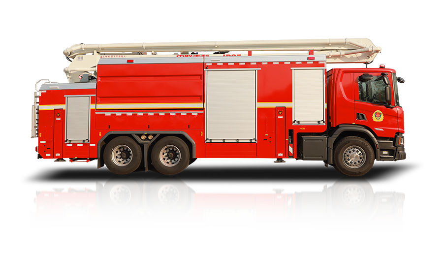 ZLF5343JXFJP25型抬高喷射消防车_产品型号_产品段位_小类_应急装备_产品中心_ABG欧博